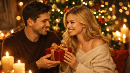 Подарунки коханій на Новий рік