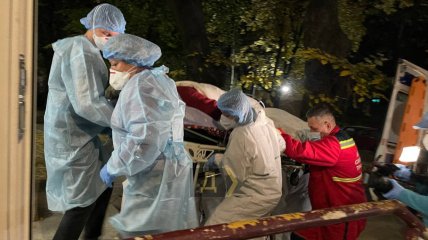 45 пациентов перевозили в другую больницу Одессы всю ночь
