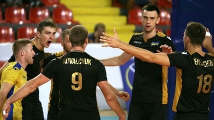 Волейбол: мужская сборная Украины одержала третью победу в отборе Евро-2019