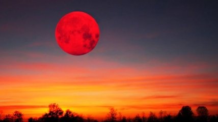 Уникальное явление: земляне смогут наблюдать "кровавую Луну"