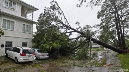 Новый Орлеан сдерживает напор урагана "Исаак" (Фото)
