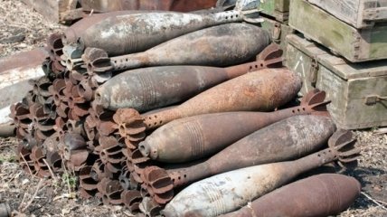 В Житомирской области пиротехники уничтожили 130 артснарядов