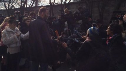 Алексей Навальный вышел на свободу