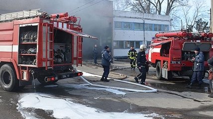 В Николаеве произошел пожар в троллейбусном депо