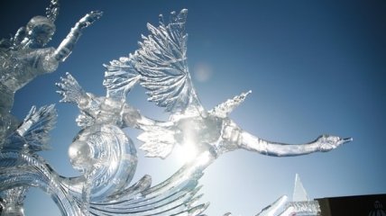В Киеве откроется выставка ледяных скульптур