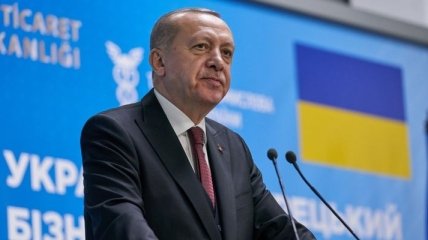 Эрдоган: Турция видит в Украине стратегического партнера