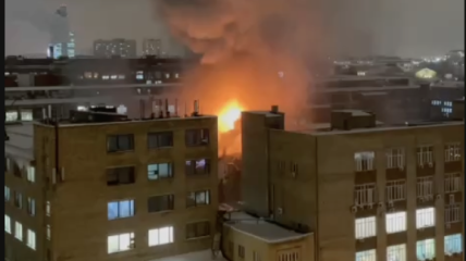 Видео пожара распространяются по сети