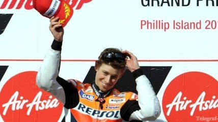 MotoGP. Стоунер победил на Гран-при Австралии