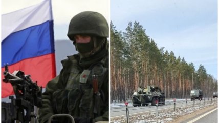 Десятки единиц российской техники были замечены в Гомельской области (РБ)