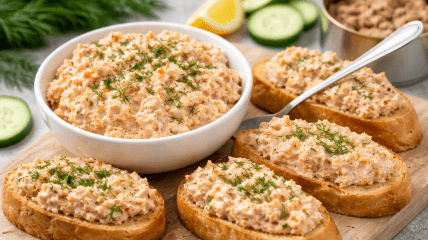 Намазка из тунца