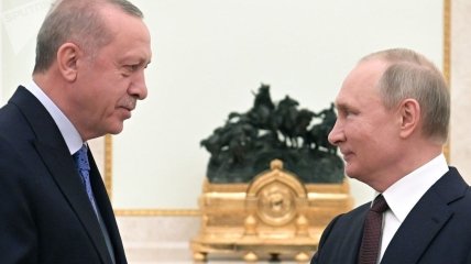 Ердоган та путін