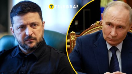 Володимир Зеленський та Володимир Путін