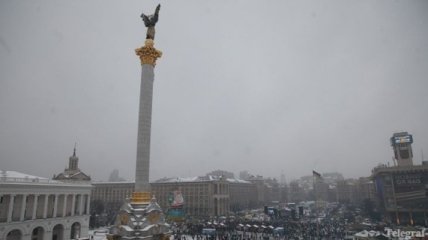 Сегодня в столице Украины проходит 2 митинга  