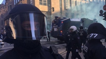 Демонстрация "РПК" в Германии привела к столкновениям, пострадали полицейские
