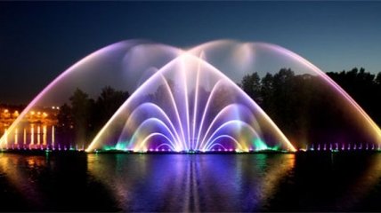 В Виннице закрылся сезон крупнейшего в Европе светомузыкального фонтана