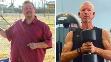 Сила воли: мужчина, который в 53 года взял себя в руки и похудел на 78 кг