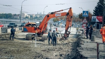 Во время ремонта дамбы в Тернополе нашли артснаряд