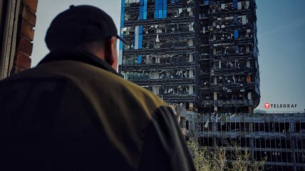 Последствия обстрелов Киева 10 октября