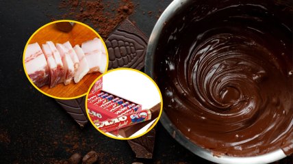 Сало, шоколад, цукерки "Сало в шоколаді"