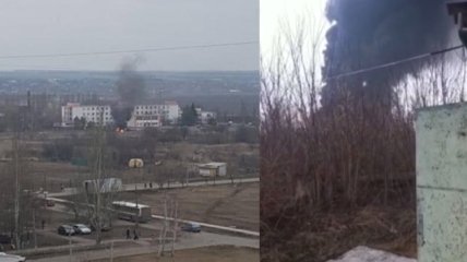 Последствия вражеских обстрелов в Украине 24.02.2022