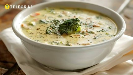 Суп-пюре є не лише корисним, але й дуже смачним (зображення створено за допомогою ШІ)