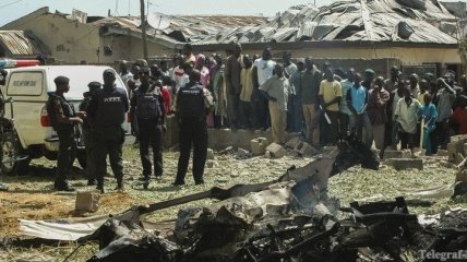 В Нигерии в церкви взорвался автомобиль