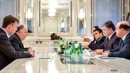 Итоги встречи Порошенко с Председателем СММ ОБСЕ в Украине