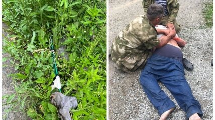 Нападавшие и его оружие