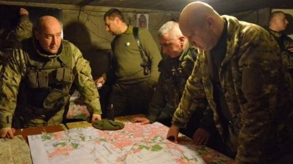 Турчинов лично координирует наступление сил АТО под Мариуполем