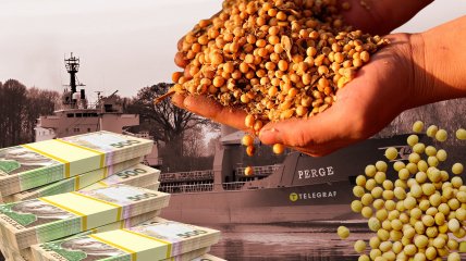 Судно должно было везти груз из Украины в ОАЭ. Фото Коллаж "Телеграфа"