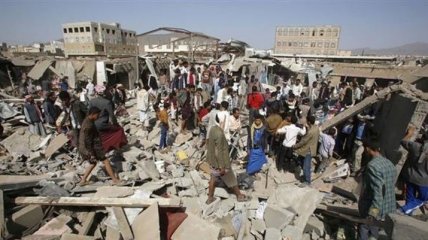 В Йемене произошел авиаудар по рынку, минимум 25 жертв