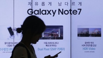 Samsung решил обновить аккумуляторы Note 7 
