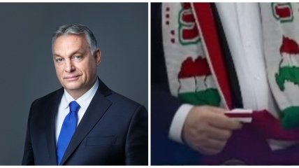 Віктор Орбан потрапив у скандал через шарф