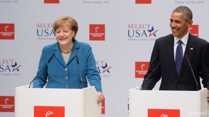 Обама и Меркель обсудили ситуацию в Украине
