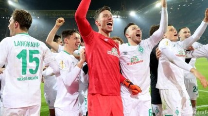 Вердер в серии пенальти выбил Боруссию из Кубка Германии
