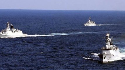 Китай увеличивает военную активность на море