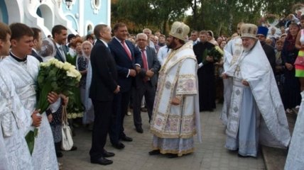 Сегодня в Харькове состоялось открытие Храма Преображения Господня