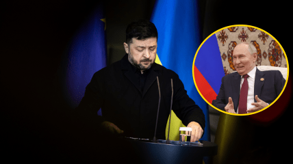 Володимир Зеленський та Володимир Путін