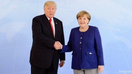 Стало известно, о чем говорили Трамп и Меркель