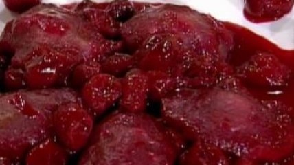 Фрукты с клецками