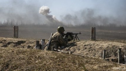 Боевики обстреляли силы АТО под Широкино из тяжелой артиллерии