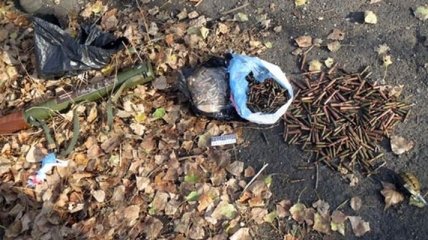 В Донецкой области нашли тайник с боеприпасами 