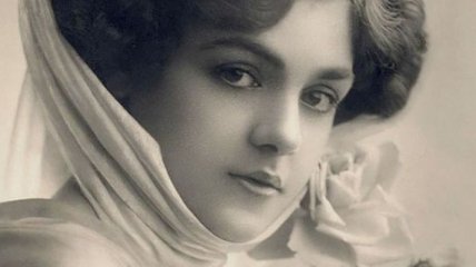 Старинные открытки: женская красота 100 лет назад (Фото) 