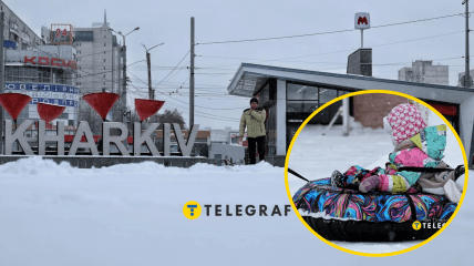 Харьков, первый снег