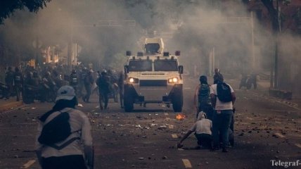 Протесты в Венесуэле: есть погибшие и пострадавшие