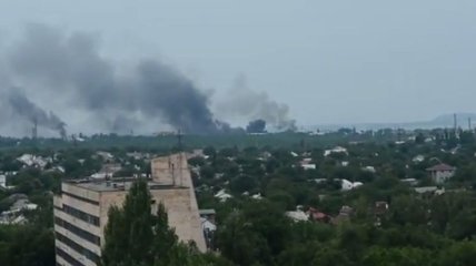 В Луганске снаряды повредили жилые дома (Фото, Видео) 