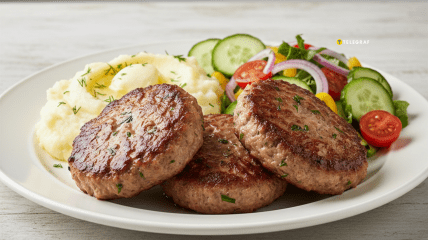 Яловичі котлети смакують з будь-яким гарніром