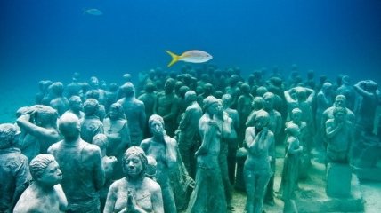 Единственный в мире подводный музей в Мексике (ФОТО, видео)