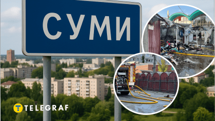 Наслідки удару по Сумах