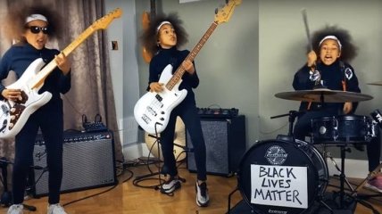#BlackLivesMatter: юная Нанди Бушелл сыграла Guerrilla Radio в поддержку движения против расизма (Видео)